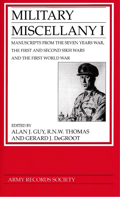Vol. 12: Military Miscellany I
