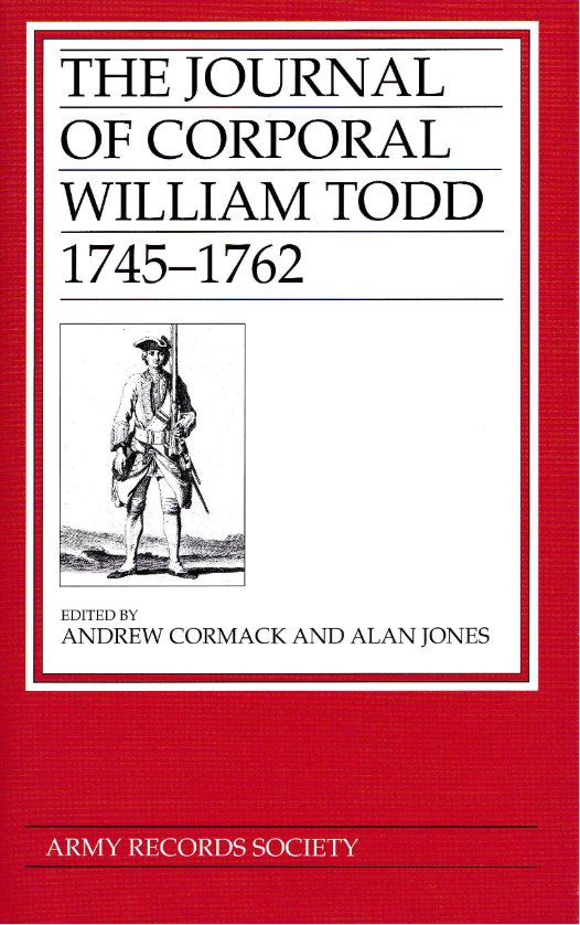 Vol. 18: The Journal of Corporal William Todd, 1745-1762